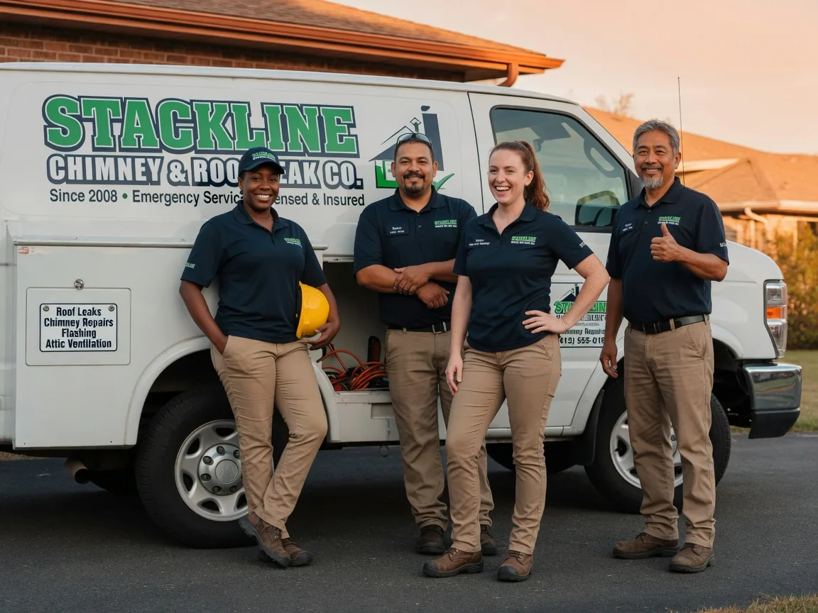 Chimney flashing repair company in Boswell, OK